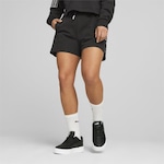 Short Puma Power Summer Terry - Feminino PRETO