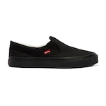 Tênis Redley Originals Slip On Monocromo - Unissex PRETO