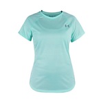 Camiseta Under Armour Speed Stride Ss Brz - Feminina AZUL