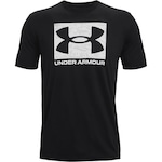 Camiseta Under Armour Abc Camo Boxed Logo - Masculina PRETO