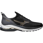 Tênis Mizuno Wave Zest - Masculino PRETO/CINZA