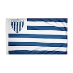 Bandeira Bc Sartori Avai 2 Panos (0,90X1.28) AZUL/BRANCO