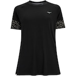 Camiseta Mizuno Neo - Feminina PRETO/BRANCO