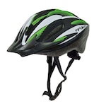 Capacete Bike Poker Out Mold Windstorm 09058-Pvcb PRETO/VERDE