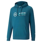 Blusão de Moletom Puma Mercedes Amg Petronas - Masculino AZUL