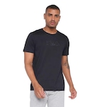 Camiseta Fila Letter - Masculina PRETO