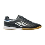 Chuteira Futsal Umbro Speciali III League - Adulto PRETO/AZUL