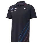 Camisa Polo Puma BMW Team - Masculina AZUL ESC/AZUL