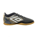 Chuteira Futsal Umbro Tocco II Club - Adulto PRETO/AMARELO