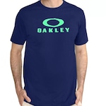 Camiseta Oakley Mod O-Bark Ss Tee - Masculina Azul/Verde