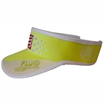 Viseira Compressport Ajustável Triathlon Run - Adulto AMARELO/BRANCO