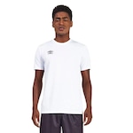 Camiseta Umbro Essential - Masculina BRANCO/PRETO