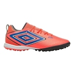 Chuteira Society Umbro Astro - Adulto Coral