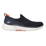 Tênis Skechers Go Walk 6 - Masculino AZUL ESC/LARANJA