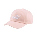 Boné Aba Curva Puma Essentials - Strapback - Adulto ROSA CLA/BRANCO