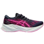 Tênis Asics Novablast 3 - Feminino AZUL ESC/ROSA