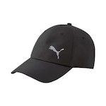 Boné Aba Curva Puma Poly Cotton - Strapback - Adulto PRETO