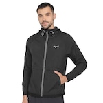 Jaqueta com Capuz Mizuno Corta Vento High - Masculina PRETO