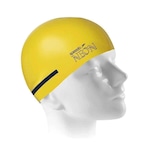 Touca de Natação Speedo Flat Neon - Adulto Amarelo/Preto