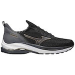 Tênis Mizuno Wave Zest - Masculino PRETO/CINZA