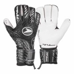 Luvas de Goleiro Poker Pro Champion 8 Extended - Adulto PRETO/CINZA