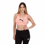 Top Fitness Puma 4Keeps - Feminino Rosa Cla/Preto