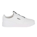 Tênis Puma Carina Bold BDP - Feminino BRANCO/PRETO