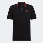 Camisa Polo Do Flamengo Adidas - Masculina PRETO