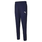 Calça Puma Active Tricot Cl - Masculina AZUL ESC/BRANCO