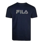 Camiseta Fila Letter Premium - Masculina AZUL ESCURO