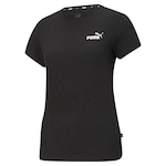 Camiseta Puma Small Logo Tee - Feminina PRETO