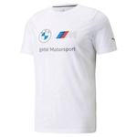 Camiseta Puma Bmw mms Essentials Logo - Masculina BRANCO