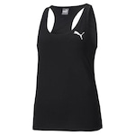 Camiseta Regata Puma Active - Feminina PRETO/BRANCO