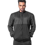 Jaqueta sem Capuz Poker M Esportiva Evolve - Masculina CINZA/PRETO