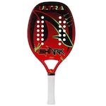 Raquete de Beach Tennis Shark Ultra 2022 VERMELHO/VERDE