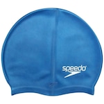 Touca de Natação Speedo Flat Swin Cap Silicone Treinamento - Adulto AZUL