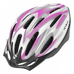 Capacete Bike Poker Out Mold Windstorm Unissex 09058-Brcp PRETO/ROSA