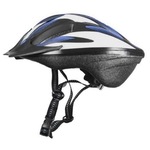 Capacete Poker Bike Out Mold Windstorm C Luz 09058-Pab PRETO/AZUL