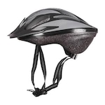 Capacete Poker Bike Out Mold Windstorm C Luz 09058-Pc PRETO/CINZA