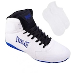 Tênis Everlast Force 2 - Masculino + Par de Meia BRANCO/AZUL