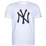 Camiseta New Era Masculina Big Logo New York Yankees - Masculina BRANCO