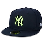 Boné Aba Reta New Era 59Fifty New York Yankees - Fechado - Adulto AZUL ESCURO