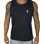 Camiseta Regata WSS Brasil Bloom Prime - Masculina PRETO