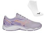 Tênis Mizuno Hawk 5 + Par de Meia - Unissex ROXO