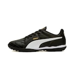 Chuteira Society Puma Society King - Adulto PRETO/BRANCO