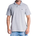 Camisa Polo Quiksilver Embroidery Piquet Sm24 - Masculina CINZA