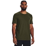 Camiseta Under Armour Seamless Grid - Masculina VERDE