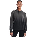 Blusão de Moletom Under Armour Rival Terry Gradient Hoodie - Feminino CINZA