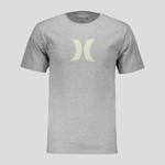 Camiseta Hurley Icon Logo - Masculina CINZA