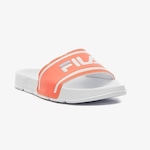 Chinelo Fila Drifter Stripes - Feminino BRANCO/LARANJA